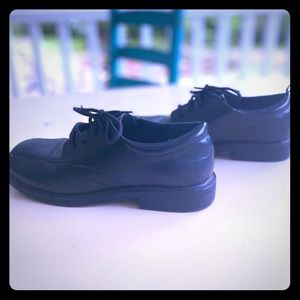Boys black dress shoes